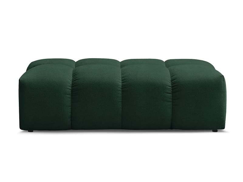 Hocker BOBOCHIC EVEREST 70x140x40cm stoff chiniert grün