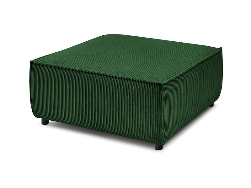 Hocker BOBOCHIC NIHAD 100x100x44cm cord-stoff grün