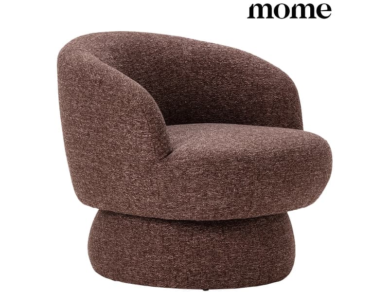 MOME Stuhl DALI Stoff violett drehsitz