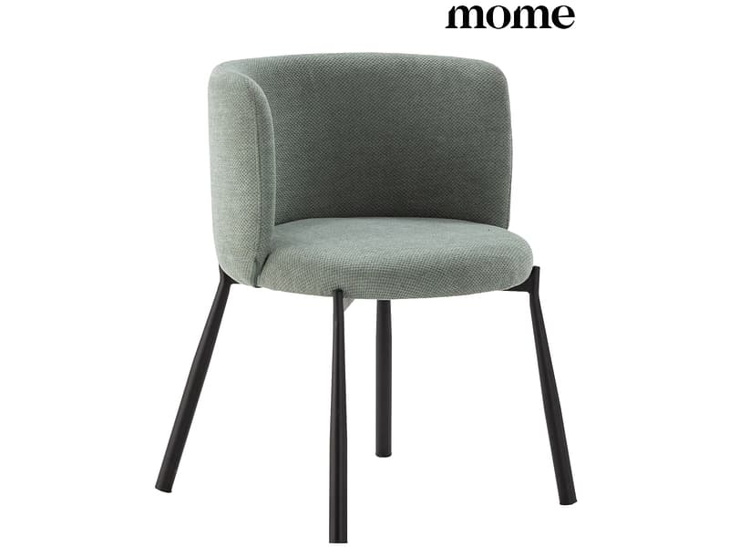 MOME Stuhl GINNY Stoff grün
