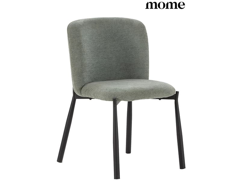 MOME Stuhl GINNY Stoff grün