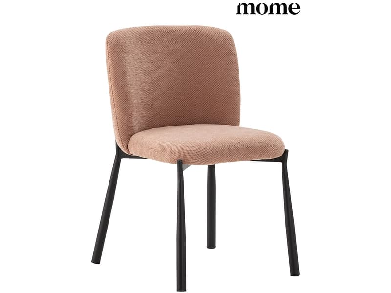 MOME Stuhl GINNY Stoff koralle