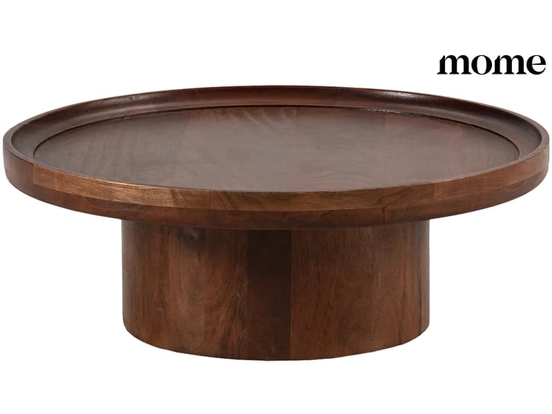MOME Couchtish GISELLE 80x80x30cm dunkelbraun