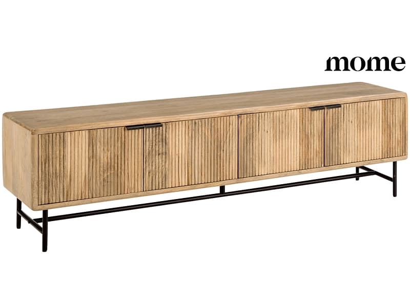 MOME TV-Möbel MUNDRA 190cm natürliches holz