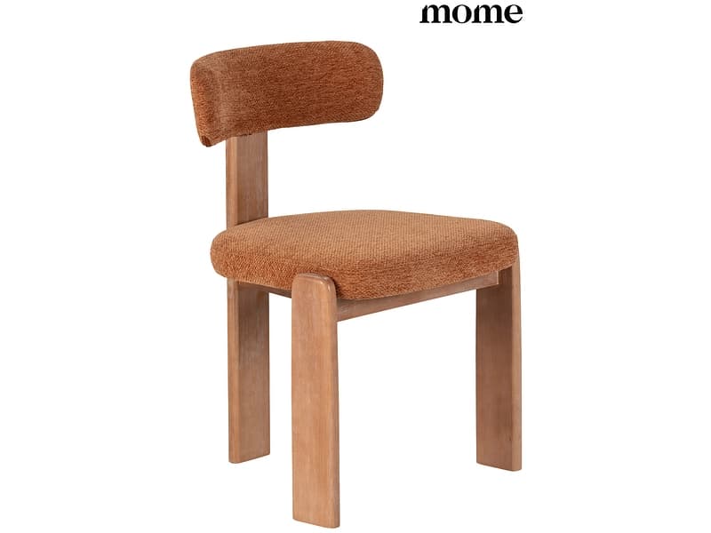 MOME Stuhl NADIA Stoff terrakotta