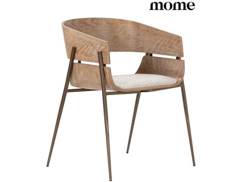 MOME Stuhl NAIA Stoff eiche gebleicht
