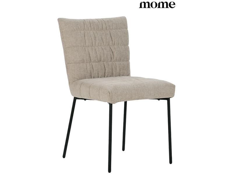 MOME Stuhl NAOMI Stoff beige