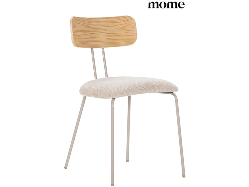 MOME Stuhl OLIMPIA Stoff beige