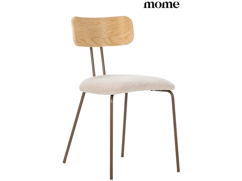MOME Stuhl OLIMPIA Stoff beige