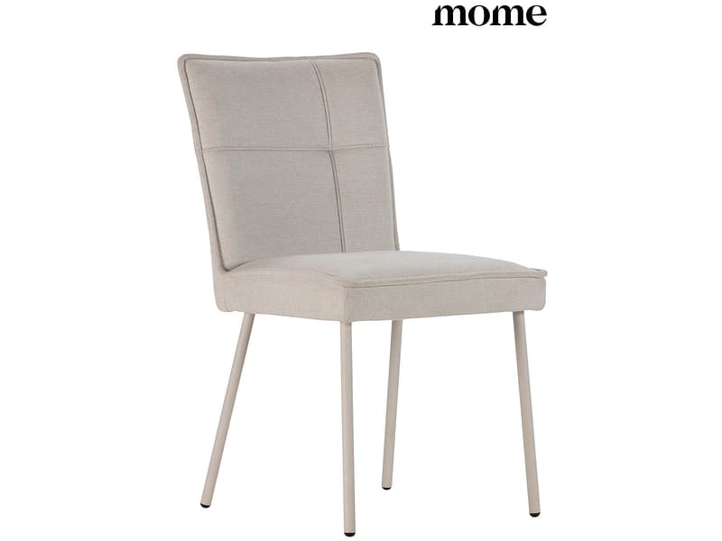 MOME Stuhl VESTA Stoff cremefarben