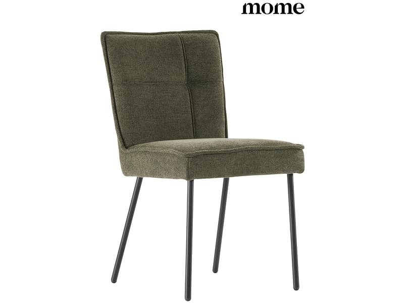 MOME Stuhl VESTA Stoff grün