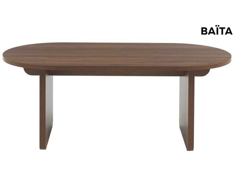 BAÏTA Couchtish AFFY 50x100x38.5cm nussbaum
