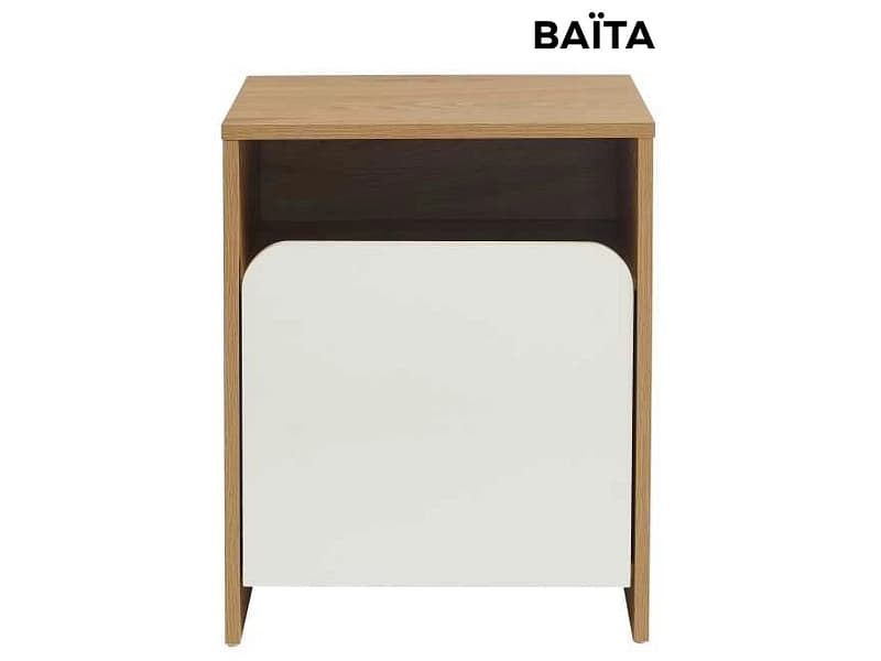 Nachttisch BAÏTA KILDA 43x34x53cm eiche dekor