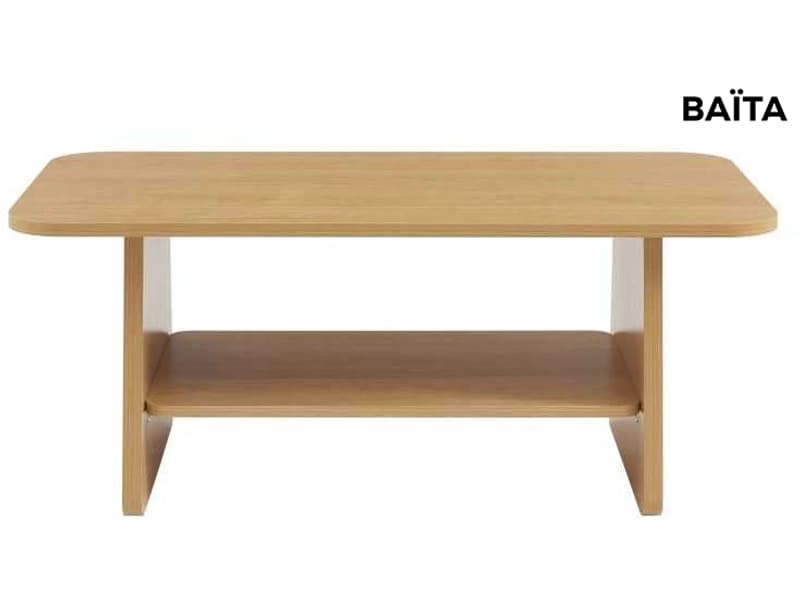 BAÏTA Couchtish LANGO 50x100x40.5cm eiche