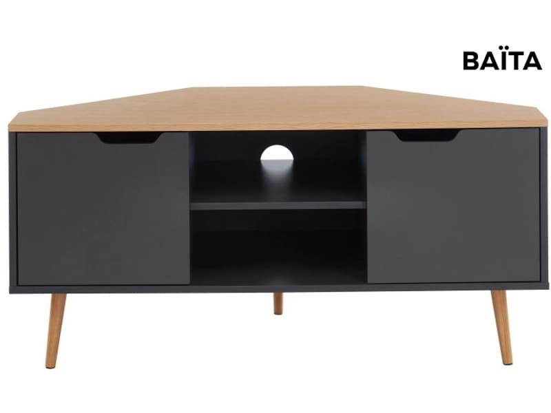 BAÏTA TV-Möbel LYNA 115cm grau