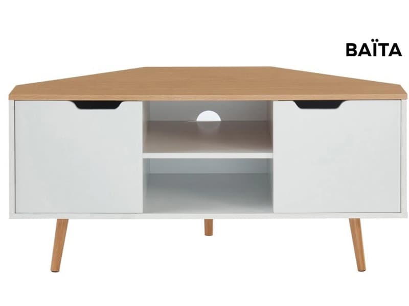 BAÏTA TV-Möbel LYNA 115cm weiss