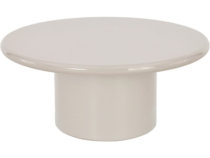Couchtish GLOSS 80x80x35cm beige