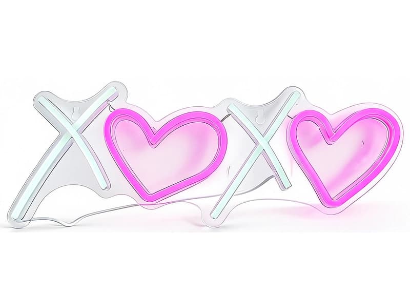 Tischlampe LED mehrfarbig XOXO 15cm 6W