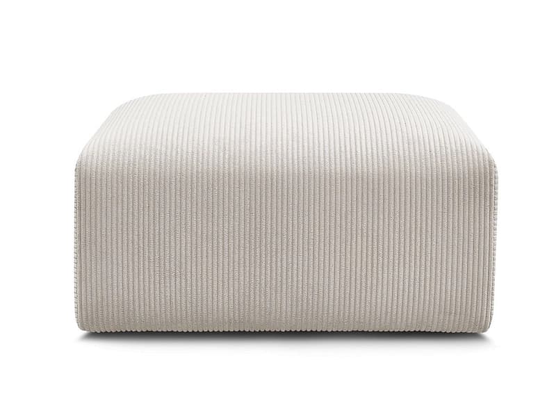 Hocker BOBOCHIC TINA 70x90x44cm cord-stoff beige