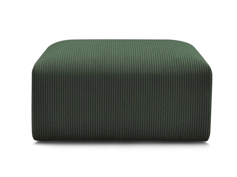 Hocker BOBOCHIC TINA 70x90x44cm cord-stoff grün