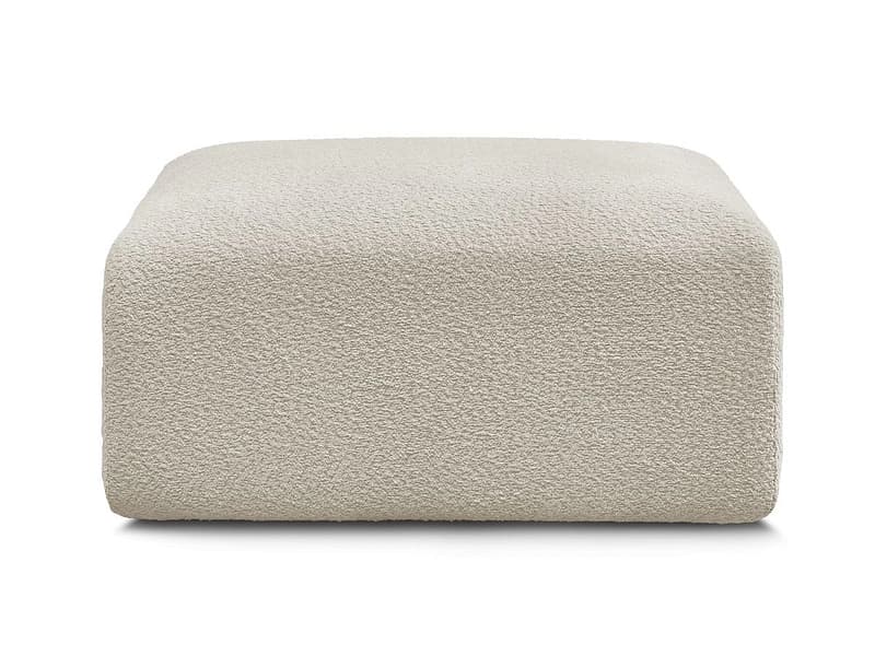 Hocker BOBOCHIC TINA 70x90x44cm boucle-stoff beige