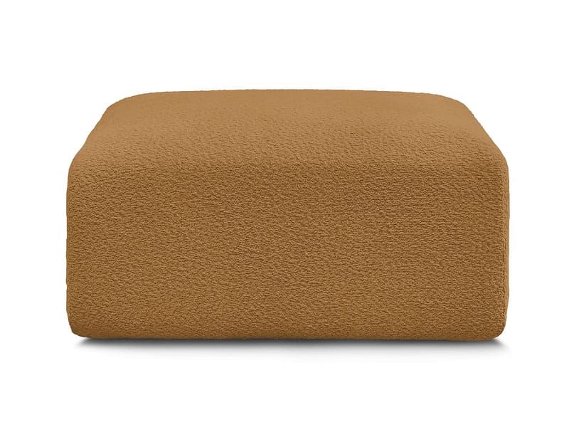 Hocker BOBOCHIC TINA 70x90x44cm boucle-stoff gelb