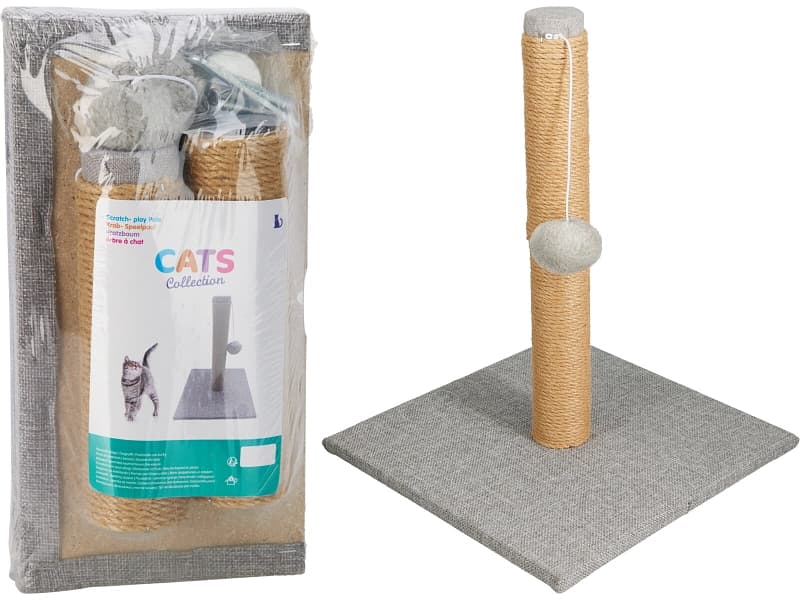 Katzenspielzeug PETOPIA MDF braun