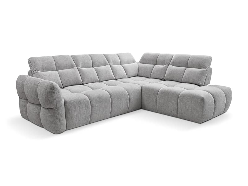 Ecksofa JUST 4 YOU CALMA Polyester silver