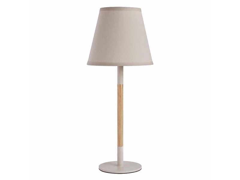 Tischlampe TRENDY 40cm 40W taupe