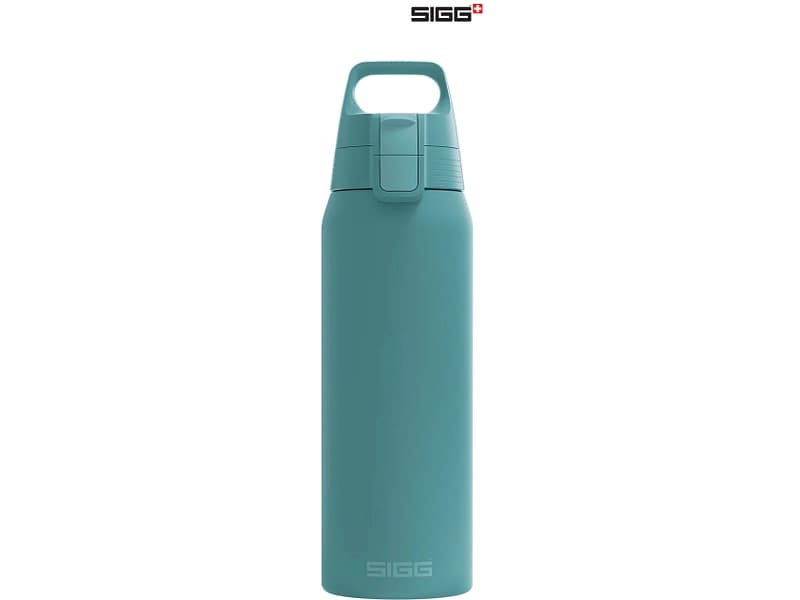 SIGG Isotherme Trinkflasche SHIELD THERM 75cl stahl rostfrei blau 1 Stück