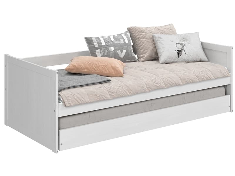 Tagesbetten NIVIO 90x200cm weiss
