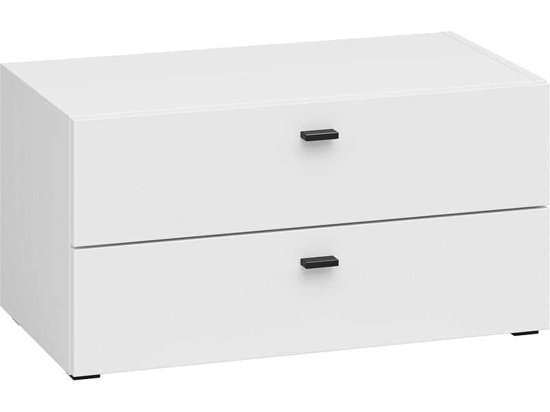 Kommode MODULINK 2 Schubladen 64x35x32cm weiss