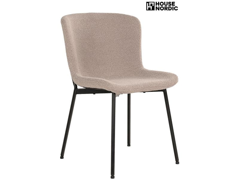 HOUSE NORDIC Stuhl MACEDA Polyester beige