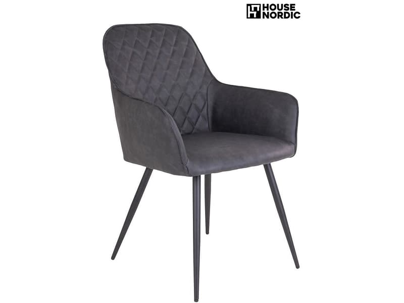 HOUSE NORDIC Stuhl HARBO Plastik grau