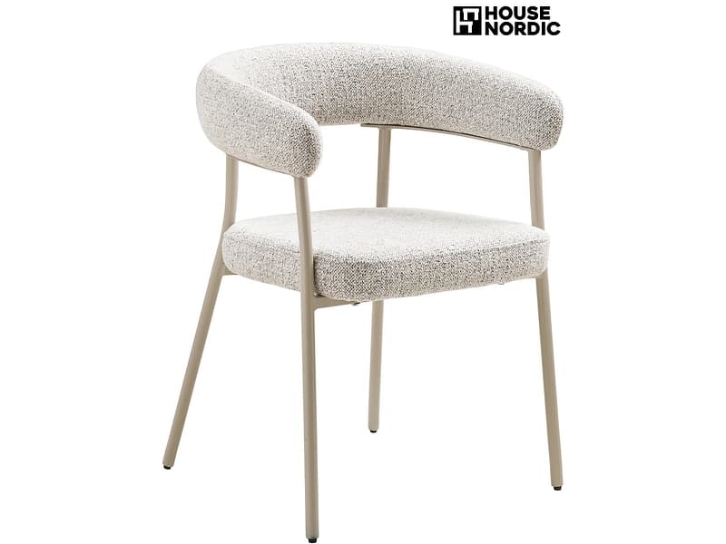 HOUSE NORDIC Stuhl TRIVIO Stoff sand