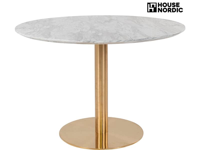 HOUSE NORDIC Tisch BOLZANO 110x110x75cm weiss