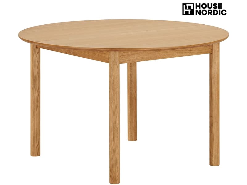 HOUSE NORDIC Tisch ausziehbar BUNDABERG 220-220x120x75cm hellbraun