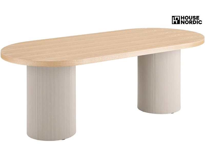 HOUSE NORDIC Tisch SOLVA 220x100x75cm sand