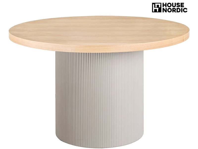 HOUSE NORDIC Tisch SOLVA 120x120x75cm sand