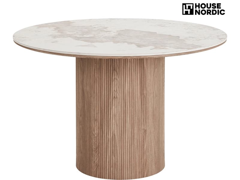 HOUSE NORDIC Tisch ATHENS 120x120x76cm weiss