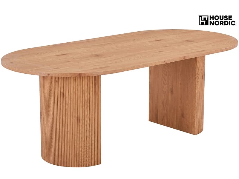 HOUSE NORDIC Tisch BOAVISTA 210x100x75cm hellbraun