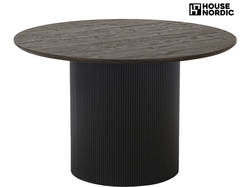 HOUSE NORDIC Tisch BOAVISTA 120x120x75cm dunkelbraun