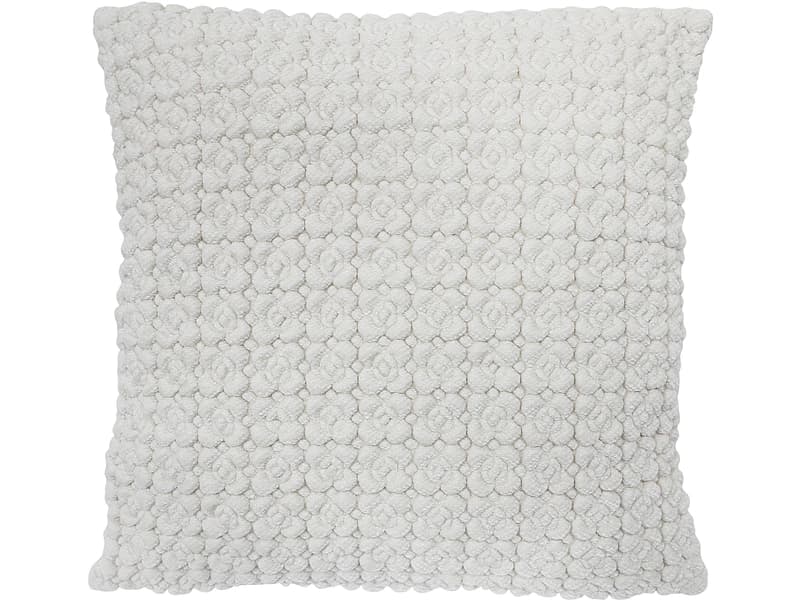 Kissen ELYSIA 45x45cm weiss unifarben