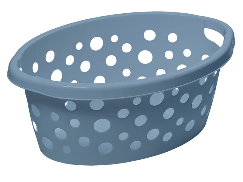 DEAHOME Wäschekorb BUBBLE blau