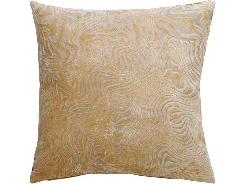 Kissen LIORA 45x45cm gelb bedruckt