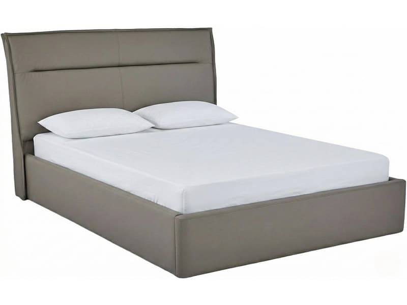 Kastenbett SUNLIGHT 160x200cm stoff grau