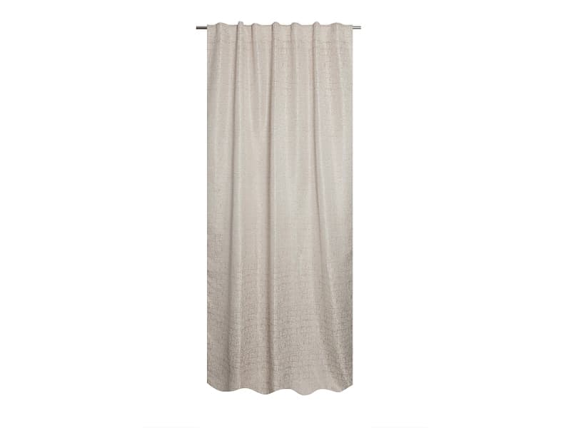 Vorhang DANJI 140x240cm kräuselband matt beige