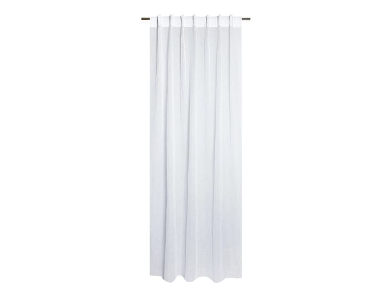 Vorhang AMEO 140x240cm kräuselband durchsichtig weiss