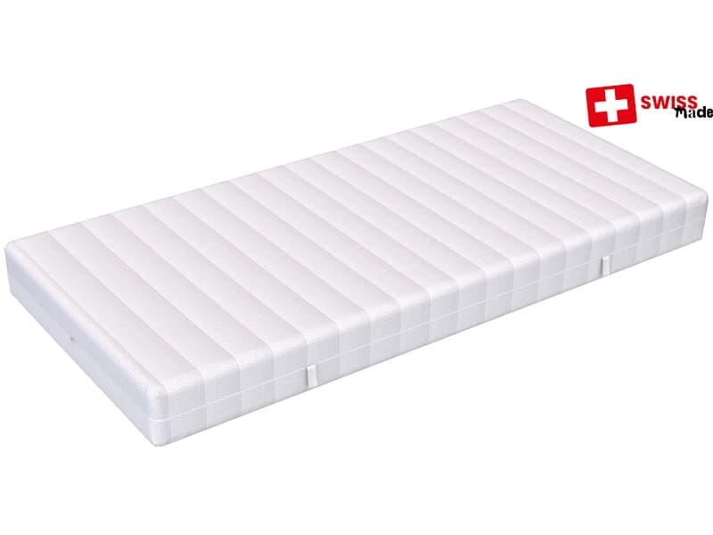 SWISSDREAM NIGHT Matratze POCKET 120x200cm Taschenfederkern / Schaum mittel