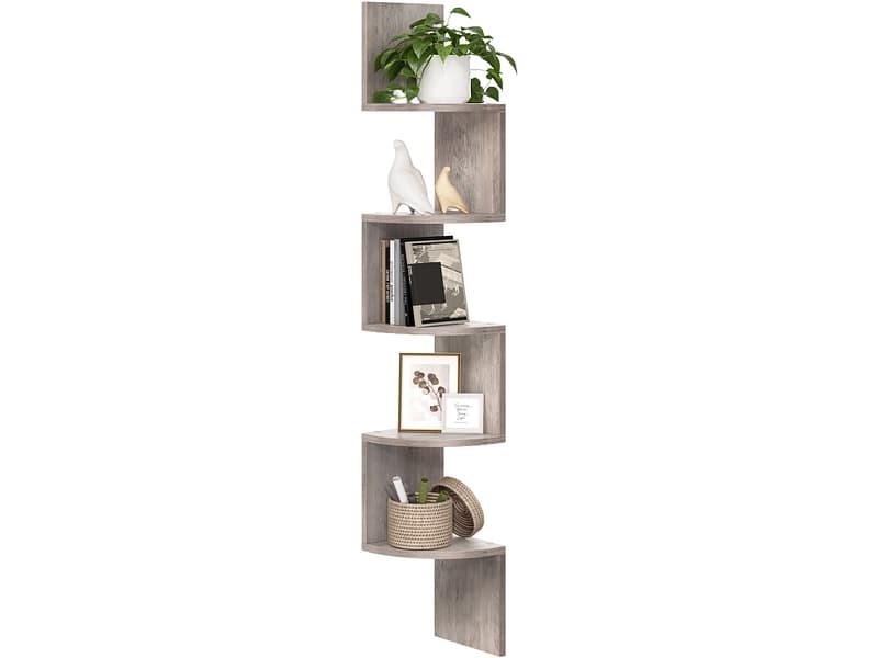 SONGMICS Regal ROCKY 20x20x126cm spanplatte melamin